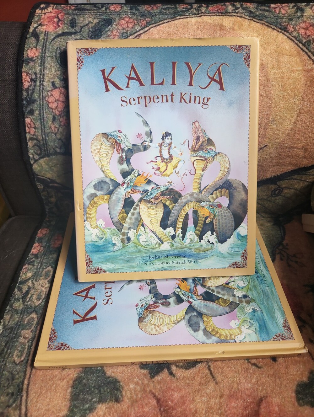 Kaliya Serpent King Childrens Book Hardcover W DustJacket